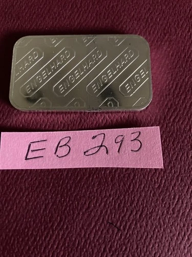 1 ENGELHARD PH23869 1 TROY OZ. .999 FINE SILVER BAR