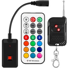 3 Pack Fog Machine Remote Control Replacement Part and Receiver 3 Pins Round ...
