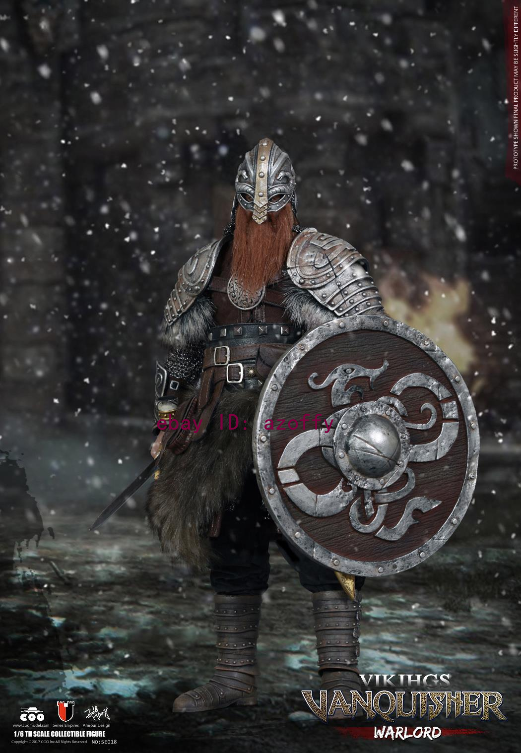 COOMODEL 1/6 Scale SE018 VIKING VANQUISHER Warlord