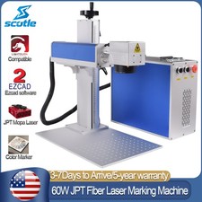 Machine de marquage laser fibre Scotle 60W JPT M7 acier métal marqueur couleur gravure