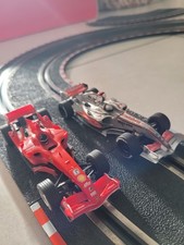 2008 SCX Compact Formula 1 Racing Ferrari Car Slot Track Set 1:43