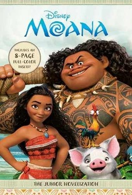 MOANA - JR. NOVEL - Paperback, by RH Disney - Very Good c