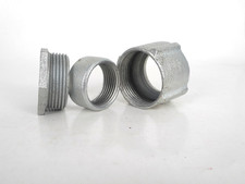 1 - Three-Piece Coupling, 1" Steel/Zinc, CONDUIT FITTING, 192