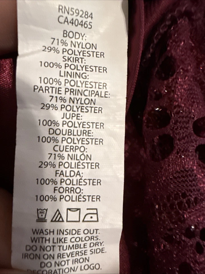 Girls Red Holiday Christmas Dress Children’s Place Size 12 - Image 4 of 4