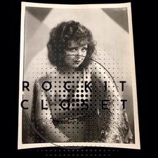 Vintage 1930 Legendary Actress Clara Bow Press Photo 
