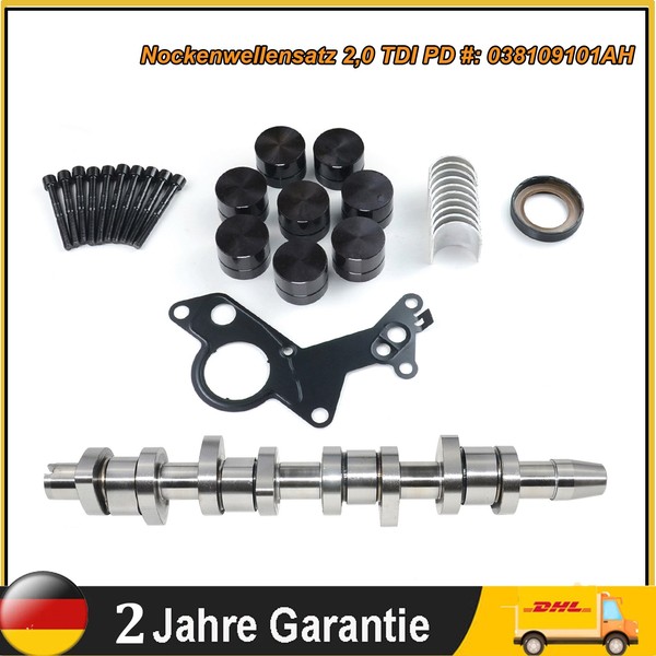 Nockenwellensatz FüR Audi A3 A4 A6 VW Golf Seat Leon Skoda Fabia 1,9 / 2,0 TDI-image