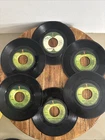 The Beatles Lot Of 6 45 Rpm Vinyl Records Apple Ringo Lennon McCartney Harrison