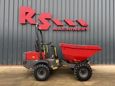 Mecalac TA3s y2018 817hrs 3 Ton Swivel Dumper Kubota Diesel Engine 3t £11900+VAT