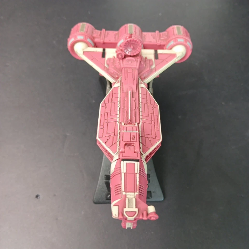 Republic Cruiser Qui-Gon Jinn Star Wars Micro Machines Action Fleet Galoob 1998 - Imagem 2 de 4