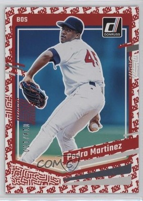2023 Panini Donruss One Hundred /100 Pedro Martinez #212 HOF 1qg0