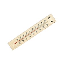 Jauge de temp��rature en bois pour serre maison suspension murale ��chelle facil