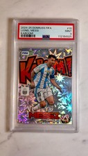 🔥 2024-25 Panini Donruss Fifa Kaboom Lionel Messi PSA 9 🔥