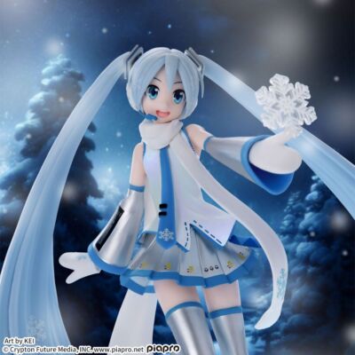Snow Man - miku Hatsune Miku Snow Miku Figure Sky Town ver. Luminasta SEGA