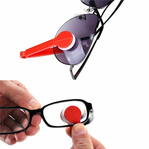 5PCS Modern Mini Glasses Eyeglass Sunglasses Spectacles Microfiber Cleaner Brush - Picture 10 of 12