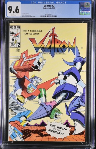 Voltron #1,2,3 CGC 9.6 Set/Funzionante, PAGINE BIANCHE! Film in arrivo, Henry Cavill! PULITO! - Foto 2 di 3