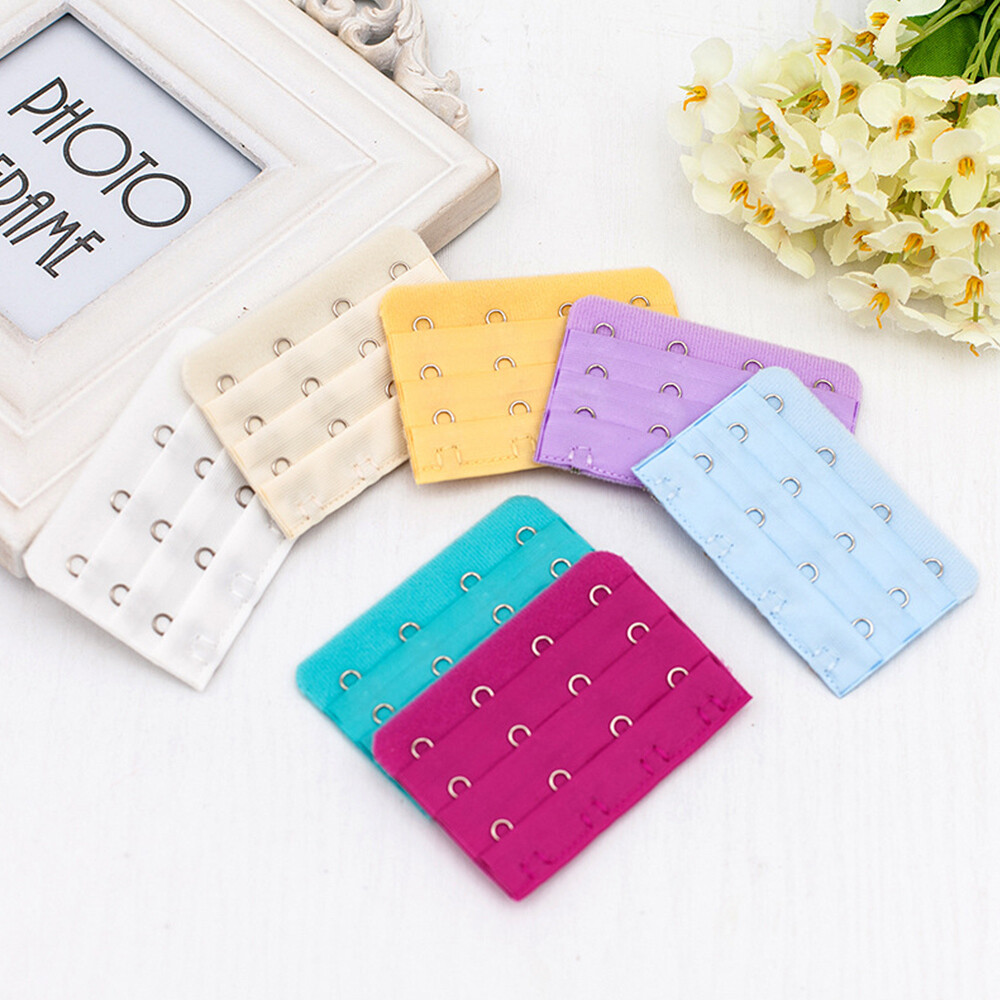 12 Prolunghe Reggiseno Con 2/3 Ganci - Estensione Reggiseno Regolabile In Cotone