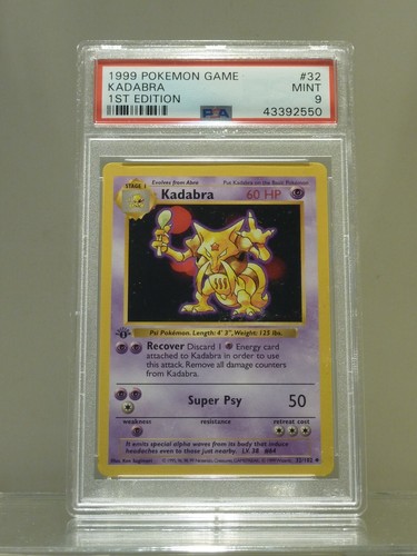 Pokemon 1st Edition Limited Base Set SHADOWLESS PSA 7, 8 & 9 Singles - Picture 52 of 82