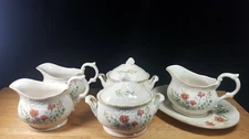 Mikasa MARGAUX BUY BY THE PIECE SUGAR BOWL CREAMER GRAVY UNDERPLATE #D1006 Japan
