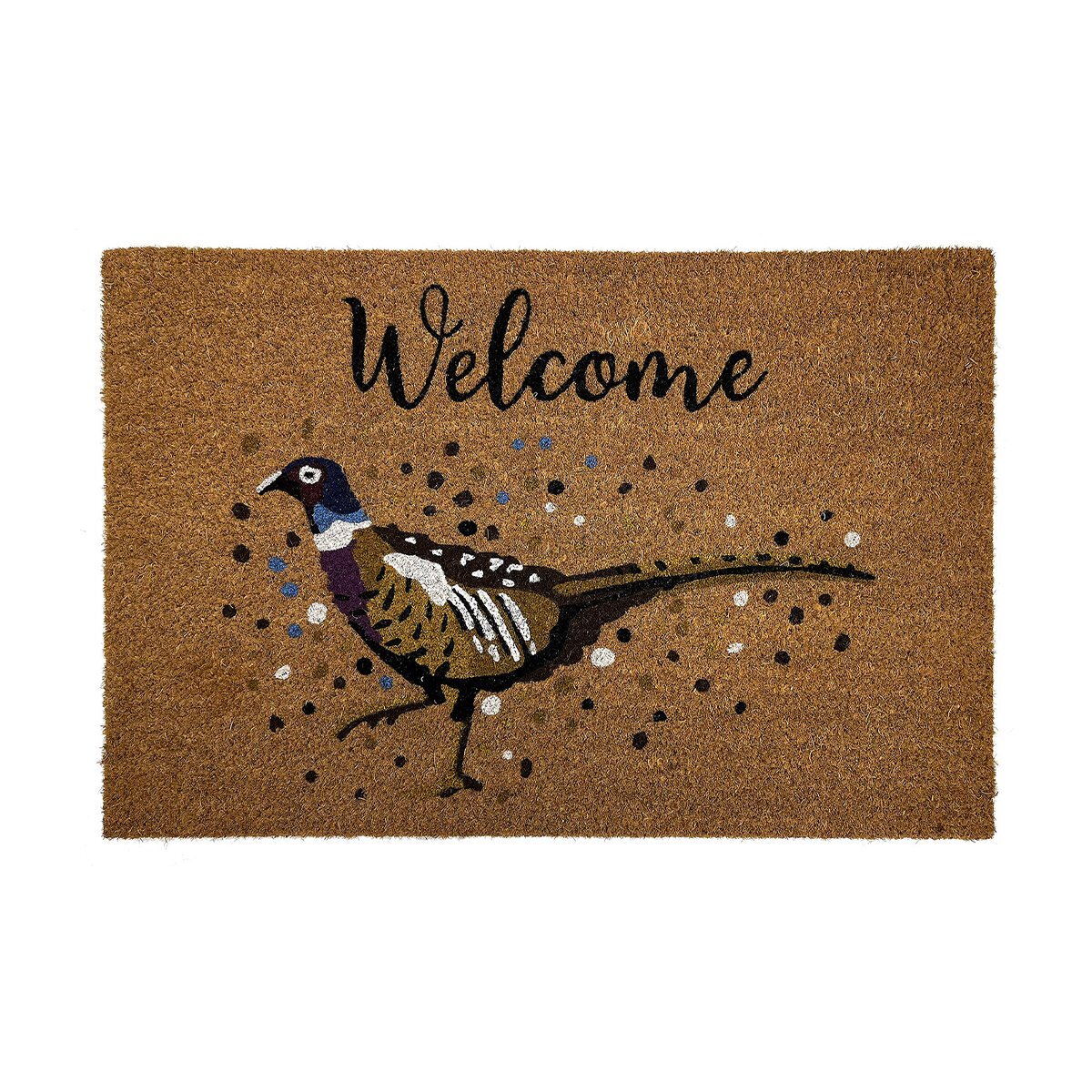 Bree Merryn Phil pheasant Natural Coir Doormat - 50cm x 75cm