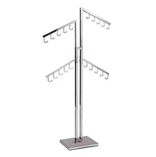 Only Hangers 2 Way Chrome Rack