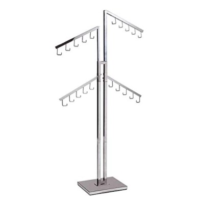 Only Hangers 2 Way Chrome Rack
