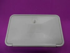 *MULTI HATCH BOX WHITE B&B RV WITH TWIST TURN LATCH 12 1/2" FREE SHIPPING 