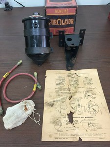 Vintage Chevrolet Oil Filter Canister Purolator Toilet Paper Oil Filter W Box Ebay