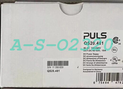 NEW PULS QS20.481 Power Supply Fast shipping (FedEx/DHL)