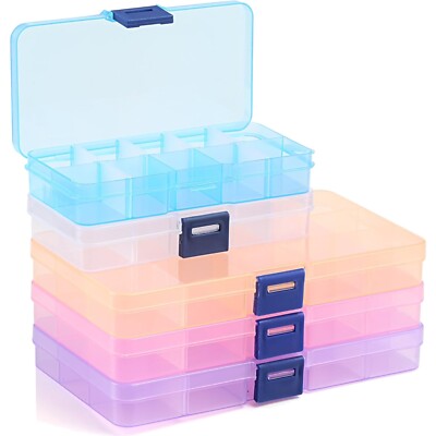 Sortierbox Mehrfarbig Kunststoff Aufbewahrungsbox 10 15 Fächer