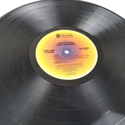 John Klemmer Arabesque 1978 Vintage Vinyl Record Original LP ABC Records - Picture 11 of 12