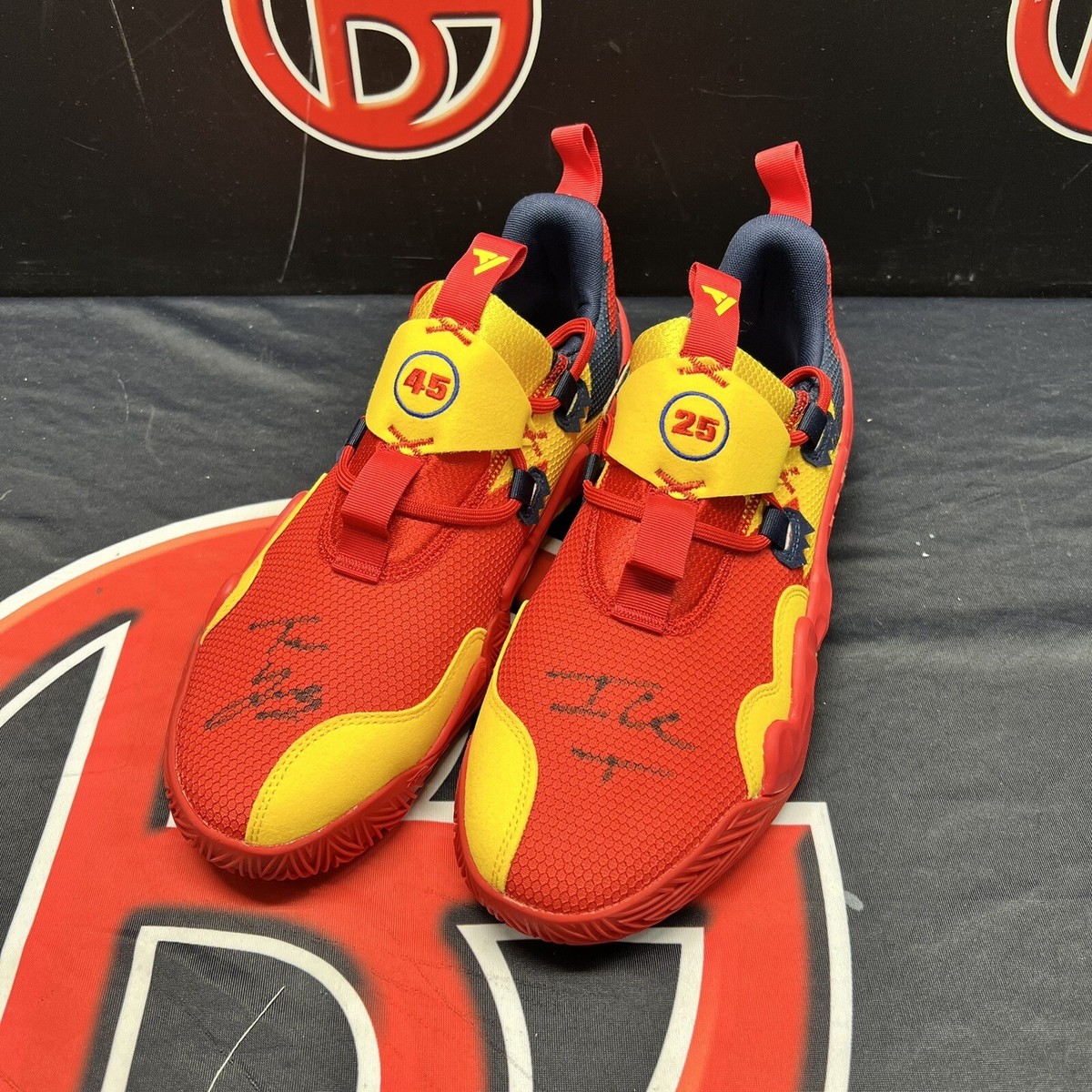 Trae Young Autographed Signed Atlanta Hawks Adidas Trae 1s Shoes