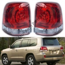 Left+Right For Toyota Land Cruiser LC200 2008-2011 Tail Light Rear Brake Light