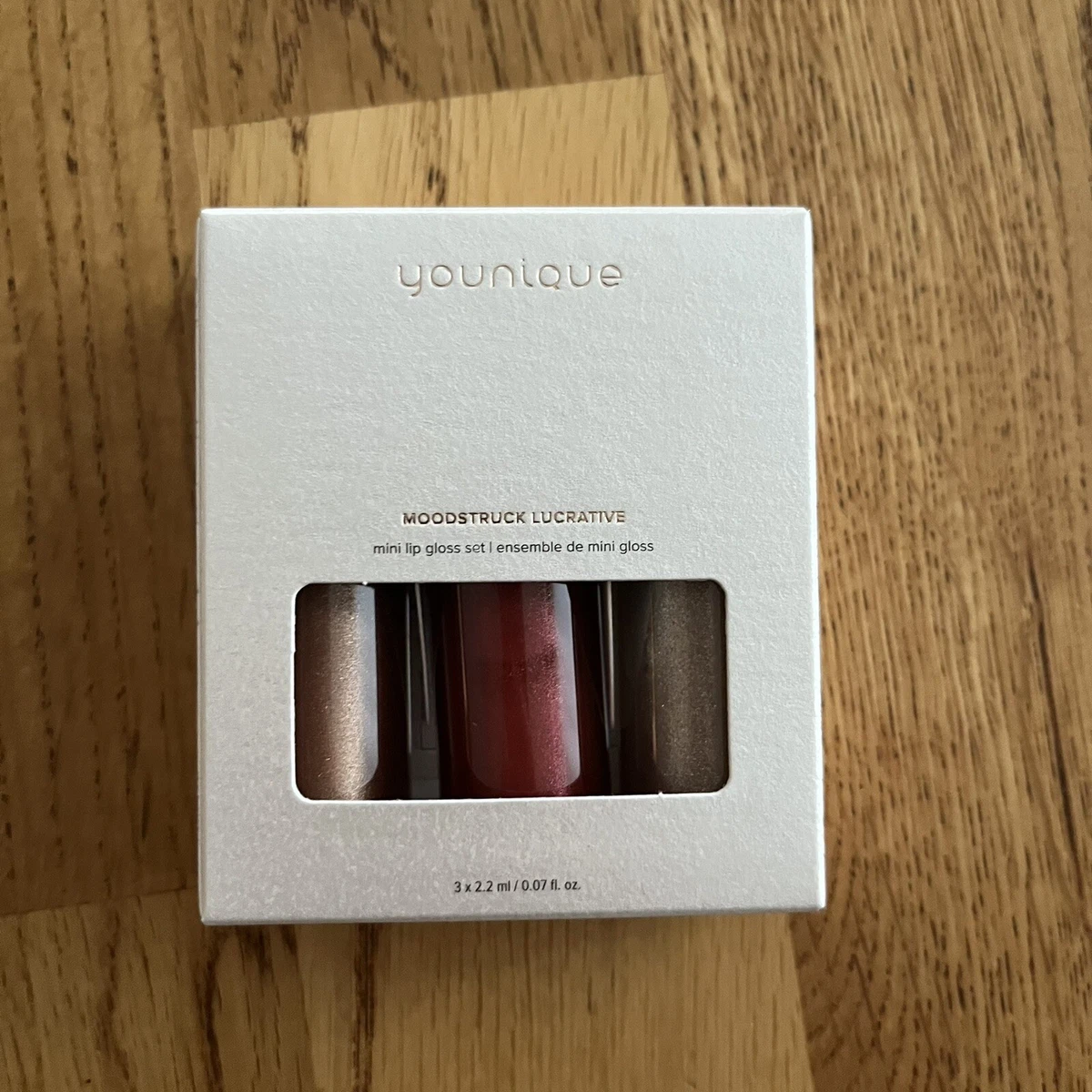 Mini Brillant à Lèvres Younique Teinte Rouge - Naturel, Non Testé Sur Animaux