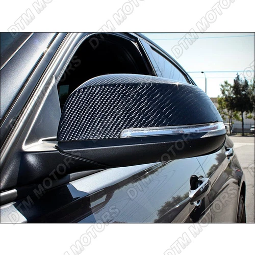 For BMW 1/3-Series F20 F21 F30 F31 F34 Real Carbon Fiber Side Mirror Cover Cap