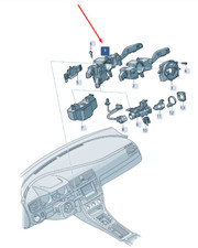 SEAT ATECA KH7 Steering Turn Wiper Indicator Stalk Switches 5Q0953502ARIGI