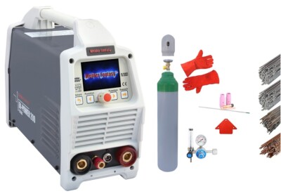 Schweißgerät Bi-Power 200 DC Inverter  200A WIG Lift-Arc/WIG HF/Pulse/MMA VRD 2