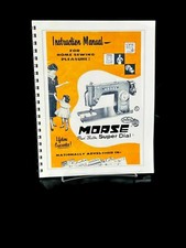 Morse Super Dial Sewing Machine Instruction M...