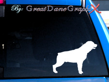 Rottweiler 1 -Vinyl Decal Sticker -Color Choice -HIGH QUALITY