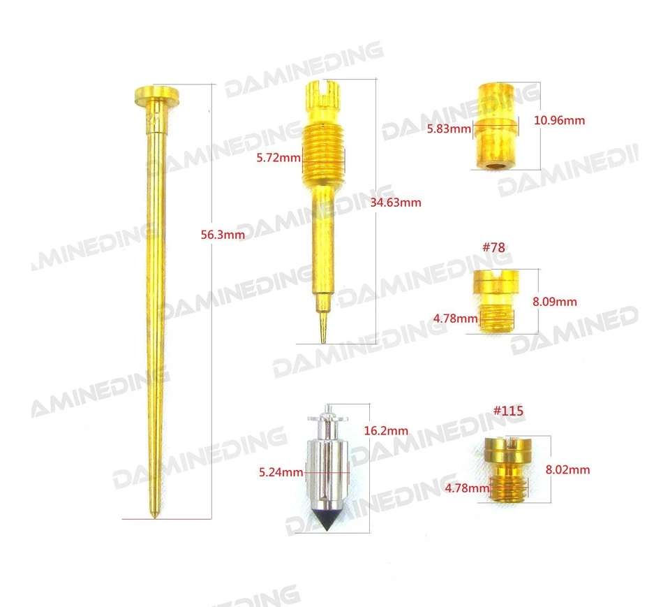 Kit de reparación de reconstrucción de carburador Ultimate 80-82 para CX500C CX500 Foto 2 de 4