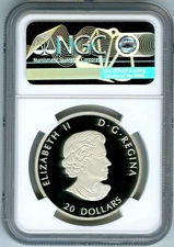 2022 $20 CANADA SILVER PROOF NGC PF69 REMEMBRANCE DAY POPPY FIRST RELEASES