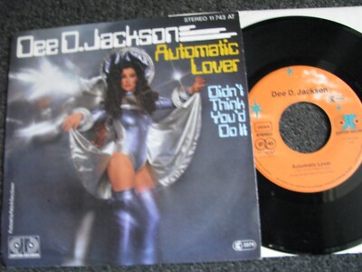 Dee D. Jackson-Automatic Lover 7'' Vinyl -1978 Germany-Jupiter Records-11 743 AT