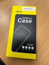 JETech iPhone 15 Pro Case Schwarz