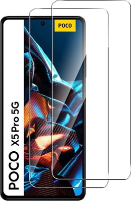 2X Schutzglas Glasfolie für Xiaomi POCO X5 Pro 5G Display Hartglas Full 9H