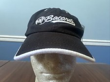 Bacardi with Bat Logo 62 Strapback Hat New with Tag Vintage