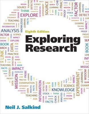 Exploring Research by Neil J. Salkind (2011, Trade Paperback)
