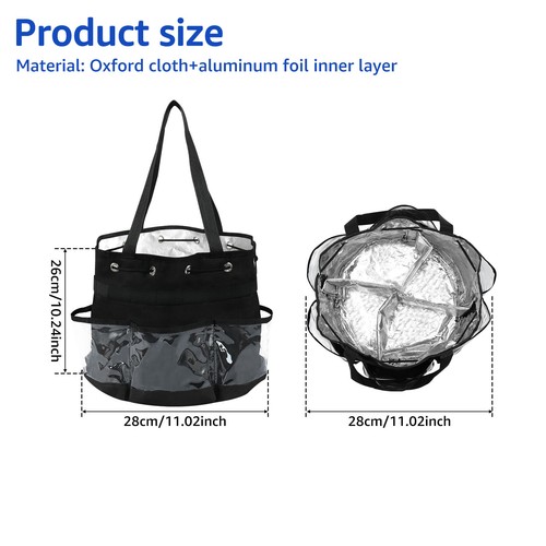 Hairdresser Barber Bag with Heat Insulation Design Compartmental Large Razac