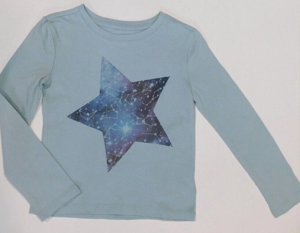 GAP Niña Camiseta Leggings Azul Púrpura TALLA XS/4-5-Estrellas Constelaciones NUEVO Foto 3 de 4