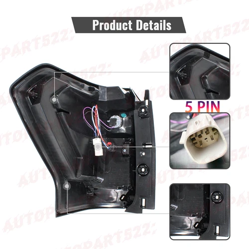 Tail LED Light for 2018-2021 Expedition Ford RH Passenger Side Tail Lamp - Picture 11 of 14