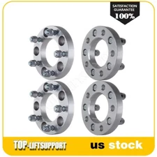 4x 1" inch 5x5 Wheel Spacers 1/2" Studs For Jeep Grand Cherokee WJ WK 1999-2010