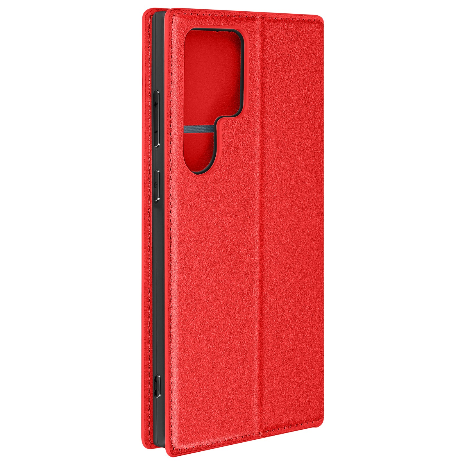 Protection intégrale rouge Avizar S24 Ultra contre les rayures au quotidien